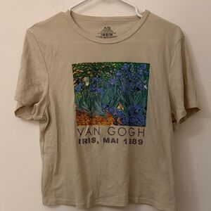 Van Gogh Graphic Tee in Cream